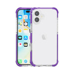 Coque de téléphone hybride antichoc quatre coins en acrylique TPU, pour iPhone 16 Pro Max, pour iPhone 16 Pro, pour iPhone 16 Plus, pour iPhone 16
