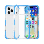 Coque de téléphone hybride antichoc quatre coins en TPU acrylique, pour iPhone 17 Pro Max, pour iPhone 17 Pro, pour iPhone 17, pour iPhone Air