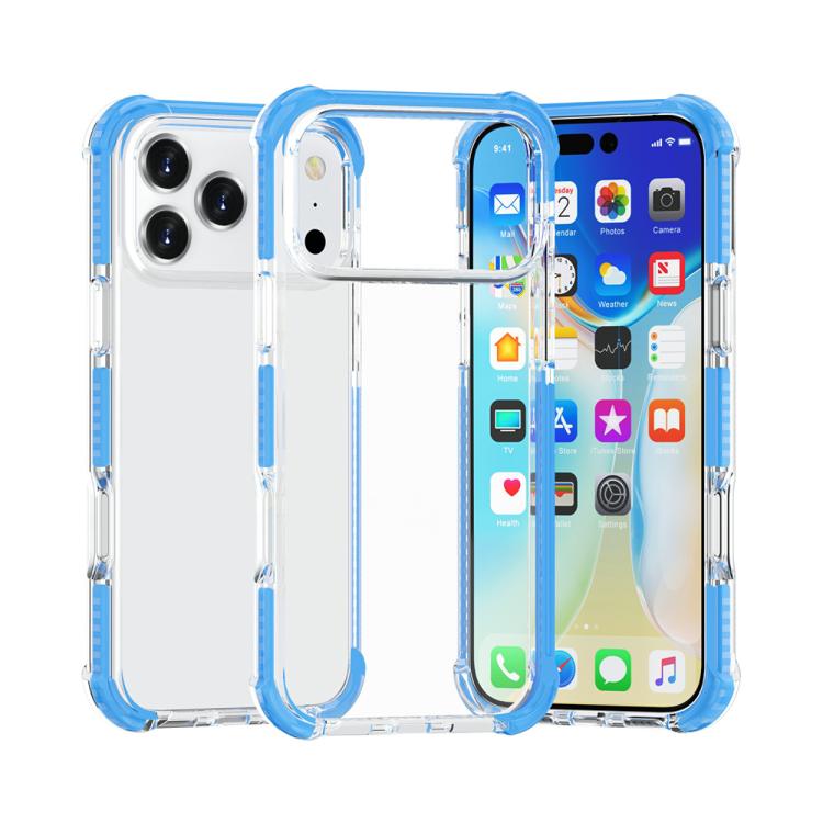Coque de téléphone hybride antichoc quatre coins en TPU acrylique, pour iPhone 17 Pro Max, pour iPhone 17 Pro, pour iPhone 17, pour iPhone Air