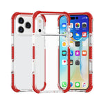 Coque de téléphone hybride antichoc quatre coins en TPU acrylique, pour iPhone 17 Pro Max, pour iPhone 17 Pro, pour iPhone 17, pour iPhone Air