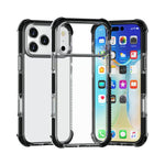 Coque de téléphone hybride antichoc quatre coins en TPU acrylique, pour iPhone 17 Pro Max, pour iPhone 17 Pro, pour iPhone 17, pour iPhone Air