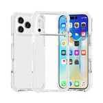 Coque de téléphone hybride antichoc quatre coins en TPU acrylique, pour iPhone 17 Pro Max, pour iPhone 17 Pro, pour iPhone 17, pour iPhone Air