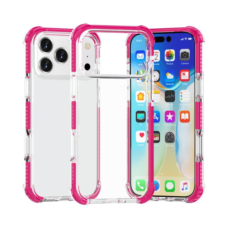 Coque de téléphone hybride antichoc quatre coins en TPU acrylique, pour iPhone 17 Pro Max, pour iPhone 17 Pro, pour iPhone 17, pour iPhone Air