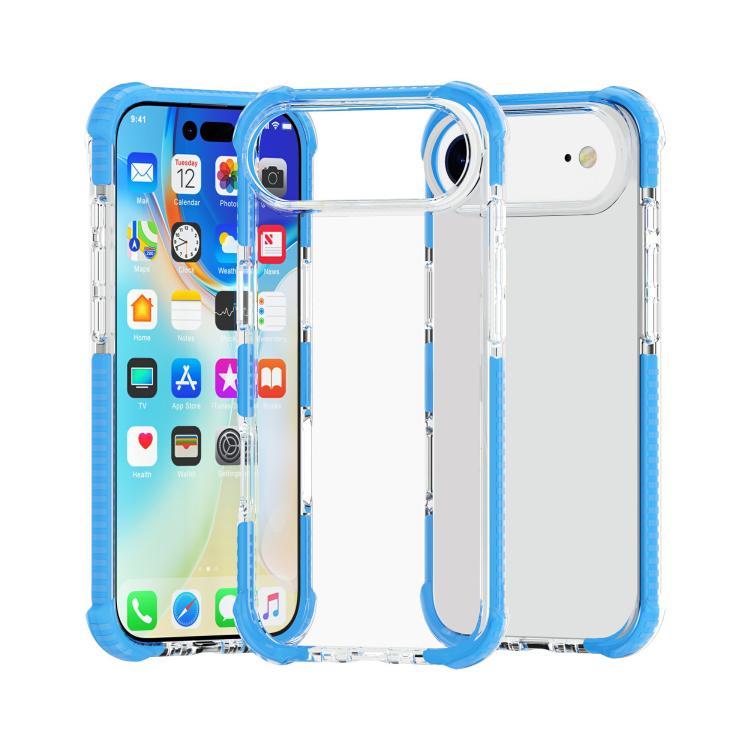 Coque de téléphone hybride antichoc quatre coins en TPU acrylique, pour iPhone 17 Pro Max, pour iPhone 17 Pro, pour iPhone 17, pour iPhone Air