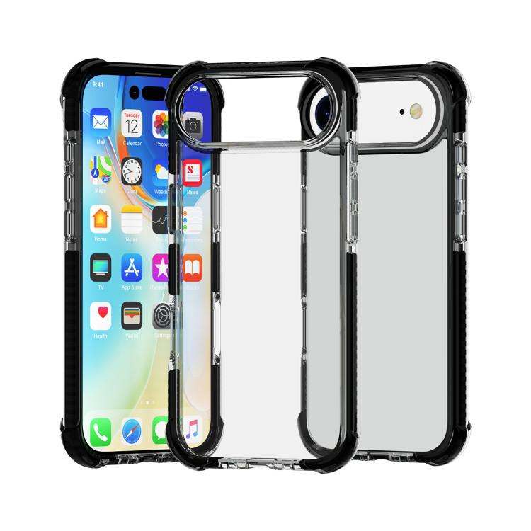 Coque de téléphone hybride antichoc quatre coins en TPU acrylique, pour iPhone 17 Pro Max, pour iPhone 17 Pro, pour iPhone 17, pour iPhone Air
