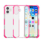 Coque de téléphone hybride antichoc quatre coins en TPU acrylique, pour iPhone 17 Pro Max, pour iPhone 17 Pro, pour iPhone 17, pour iPhone Air