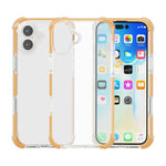 Coque de téléphone hybride antichoc quatre coins en TPU acrylique, pour iPhone 17 Pro Max, pour iPhone 17 Pro, pour iPhone 17, pour iPhone Air