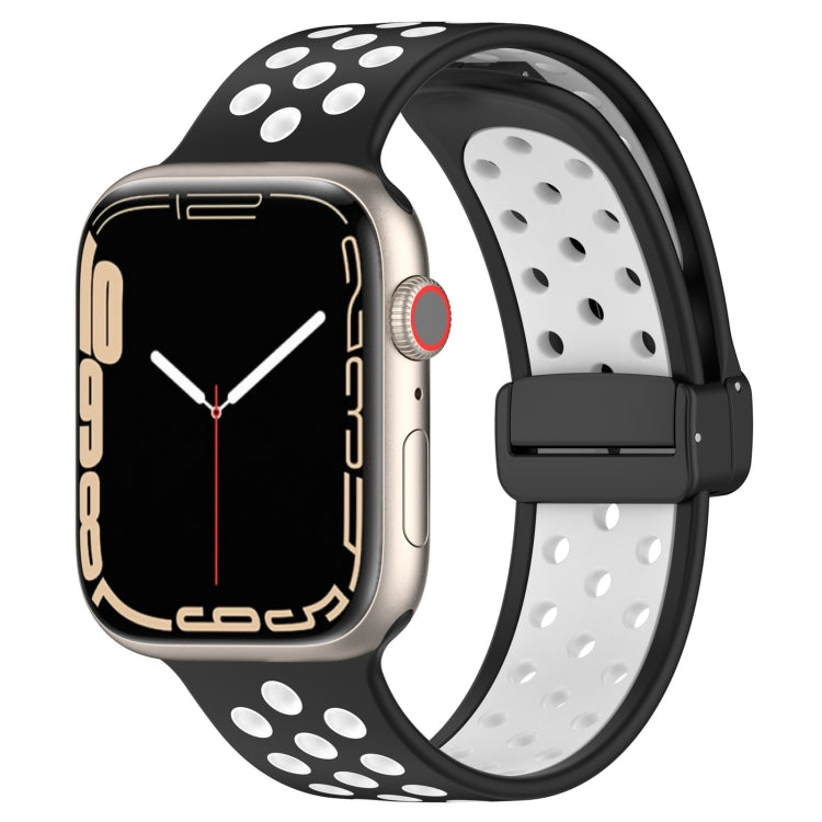 Bracelet de montre en silicone à boucle magnétique, pour Apple Watch 8 41mm, pour Apple Watch 8 45mm, pour Apple Watch Ultra 2 49mm