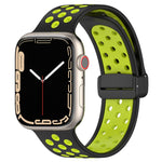 Bracelet de montre en silicone à boucle magnétique, Pour Apple Watch 3 42mm, Pour Apple Watch 2 42mm, Pour Apple Watch 2 38mm