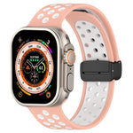 Bracelet de montre en silicone à boucle magnétique, pour Apple Watch 8 41mm, pour Apple Watch 8 45mm, pour Apple Watch Ultra 2 49mm