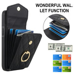 Étui de téléphone à motif losanges avec porte-cartes et longue lanière, pour iPhone 17e / 16e, pour iPhone 17 Pro Max, pour iPhone 17 Pro, pour iPhone 17, pour iPhone Air, pour iPhone 15 Pro Max