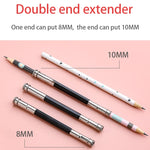 Adjustable Wooden Double Ended Pencil Extender To Lengthen The Pen Barrel