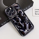Coque de téléphone en TPU texture météorite galvanisée, Pour iPhone 11 Pro, Pour iPhone X / XS, Pour iPhone XR, Pour iPhone XS Max