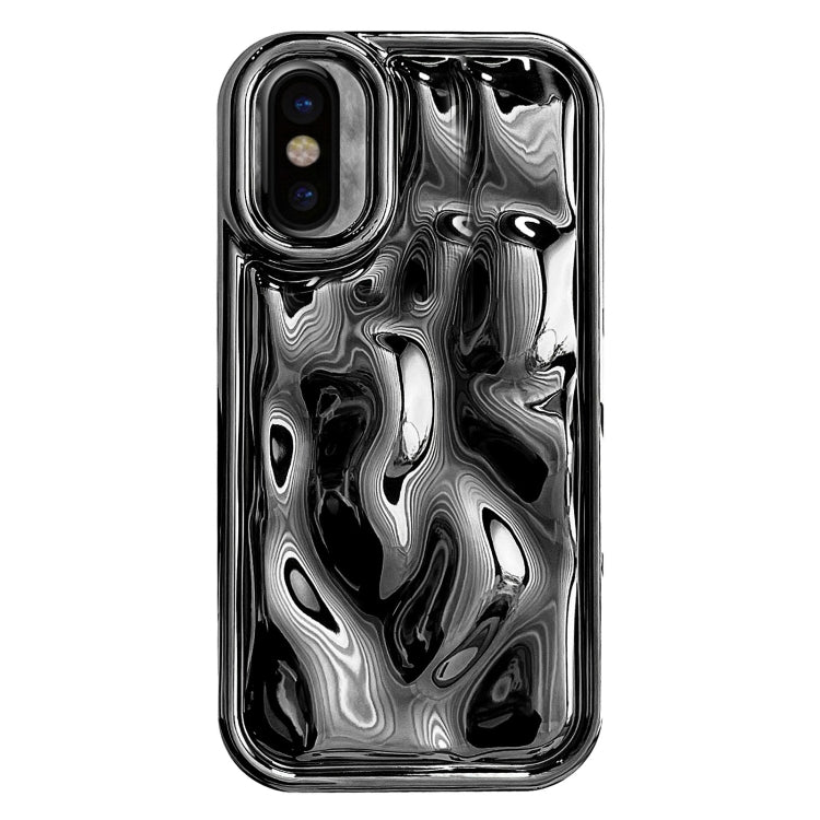 Coque de téléphone en TPU texture météorite galvanisée, Pour iPhone 11 Pro, Pour iPhone X / XS, Pour iPhone XR, Pour iPhone XS Max