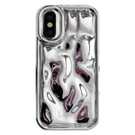 Coque de téléphone en TPU texture météorite galvanisée, Pour iPhone 11 Pro, Pour iPhone X / XS, Pour iPhone XR, Pour iPhone XS Max