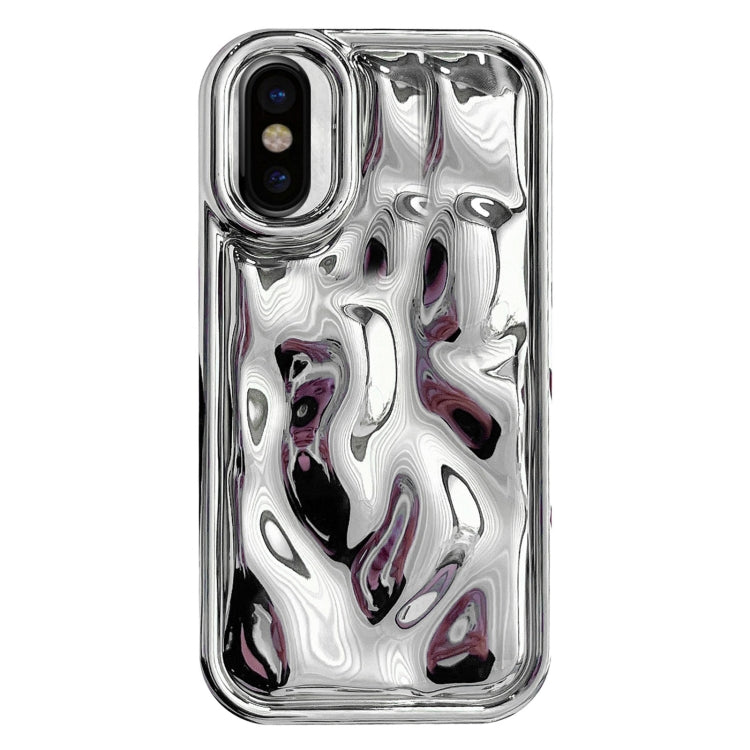 Coque de téléphone en TPU texture météorite galvanisée, Pour iPhone 11 Pro, Pour iPhone X / XS, Pour iPhone XR, Pour iPhone XS Max