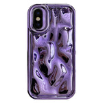 Coque de téléphone en TPU texture météorite galvanisée, Pour iPhone 11 Pro, Pour iPhone X / XS, Pour iPhone XR, Pour iPhone XS Max