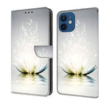 Crystal 3D Shockproof Protective Leather Phone Case, For iPhone 12 mini / 13 mini, For iPhone 12 / 12 Pro