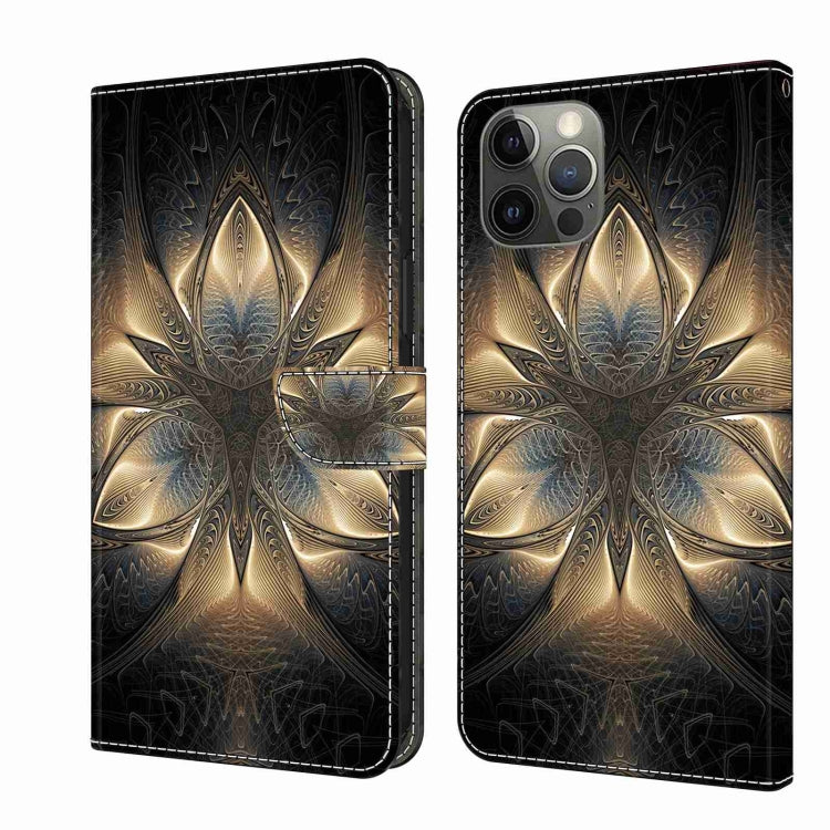 Crystal 3D Shockproof Protective Leather Phone Case, For iPhone 12 mini / 13 mini, For iPhone 12 / 12 Pro
