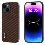 ABEEL Carbon Fiber Texture Protective Phone Case, For iPhone 14 Plus, For iPhone 14