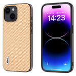 ABEEL Carbon Fiber Texture Protective Phone Case, For iPhone 14 Plus, For iPhone 14