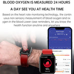 Montre intelligente ET540 avec bracelet en silicone étanche IP67 de 1,91 pouces, prend en charge l'ECG / la mesure non invasive de la glycémie, ET540 (bleu), ET540 (rouge)