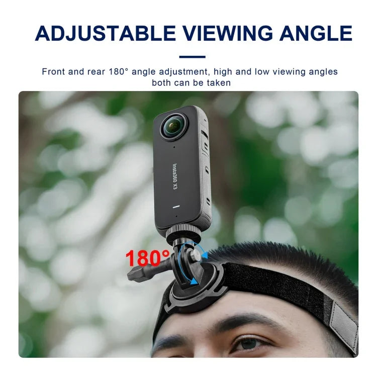 Support de caméra d'action magnétique STARTRC POV, bandeau à dégagement rapide