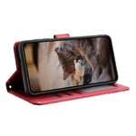 Étui de téléphone en cuir avec motif de chat en relief et cordon, pour iPhone 11 Pro, pour iPhone XS Max, pour iPhone X, pour iPhone 7 Plus / 8 Plus