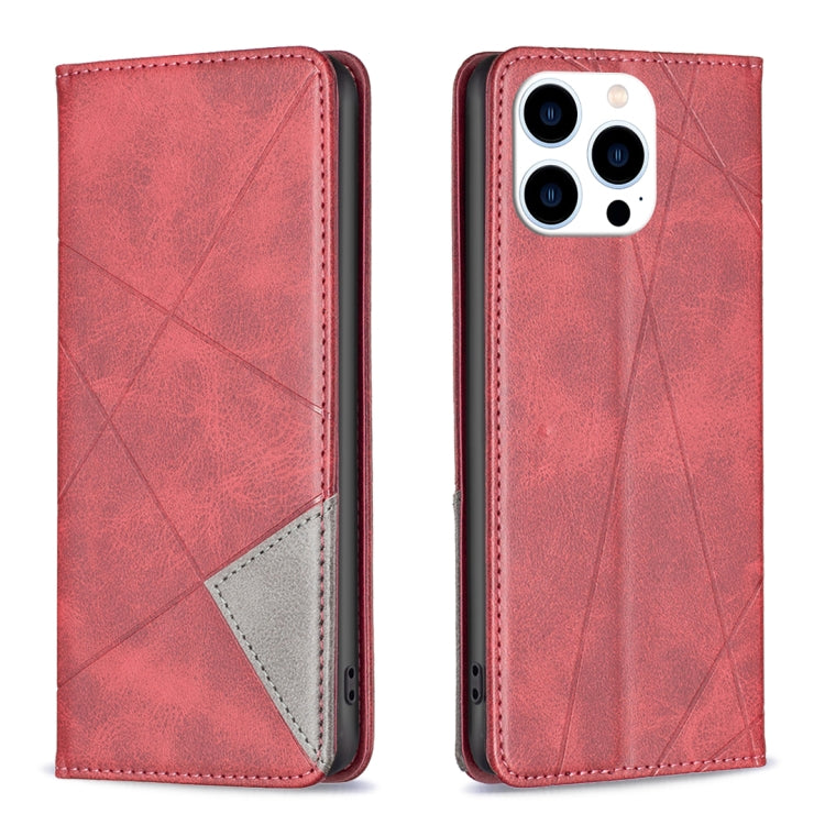 Coque de téléphone magnétique en cuir texturé losange, pour iPhone 17 Pro Max, pour iPhone 17 Pro, pour iPhone 17, pour iPhone Air, pour iPhone 16 Pro Max, pour iPhone 16 Pro, pour iPhone 16 Plus, pour iPhone 16