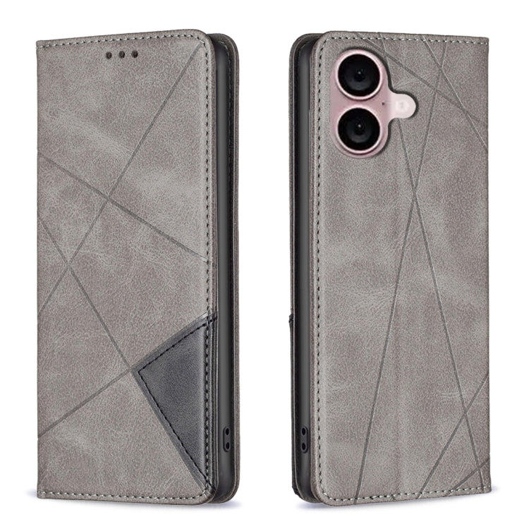 Coque de téléphone magnétique en cuir texturé losange, pour iPhone 17 Pro Max, pour iPhone 17 Pro, pour iPhone 17, pour iPhone Air, pour iPhone 16 Pro Max, pour iPhone 16 Pro, pour iPhone 16 Plus, pour iPhone 16