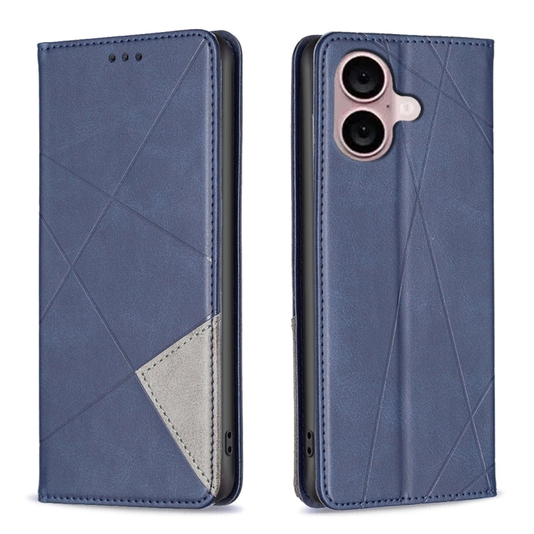 Coque de téléphone magnétique en cuir texturé losange, pour iPhone 17 Pro Max, pour iPhone 17 Pro, pour iPhone 17, pour iPhone Air, pour iPhone 16 Pro Max, pour iPhone 16 Pro, pour iPhone 16 Plus, pour iPhone 16