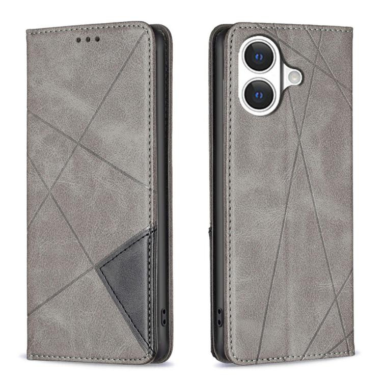 Coque de téléphone magnétique en cuir texturé losange, pour iPhone 17 Pro Max, pour iPhone 17 Pro, pour iPhone 17, pour iPhone Air, pour iPhone 16 Pro Max, pour iPhone 16 Pro, pour iPhone 16 Plus, pour iPhone 16
