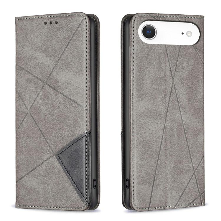 Coque de téléphone magnétique en cuir texturé losange, pour iPhone 17 Pro Max, pour iPhone 17 Pro, pour iPhone 17, pour iPhone Air, pour iPhone 16 Pro Max, pour iPhone 16 Pro, pour iPhone 16 Plus, pour iPhone 16