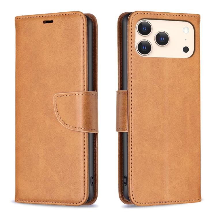 Étui de téléphone en cuir rabattable, texture peau d'agneau, couleur unie, pour iPhone 17 Pro Max, pour iPhone 17 Pro, pour iPhone 17, pour iPhone Air, pour iPhone 16 Pro Max, pour iPhone 16 Pro, pour iPhone 16 Plus, pour iPhone 16