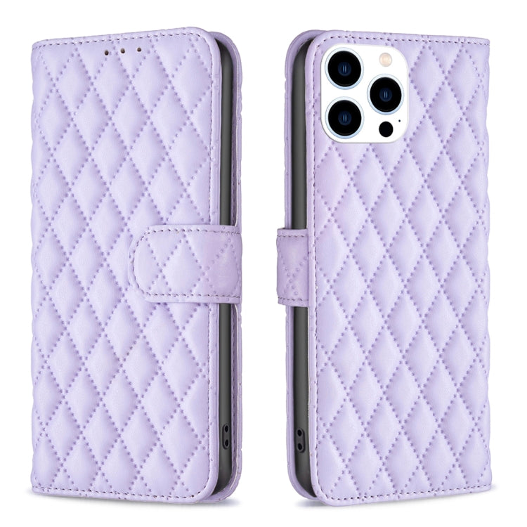 Étui portefeuille en cuir à rabat en treillis diamanté, pour iPhone 17e / 16e, pour iPhone 17 Pro Max, pour iPhone 17 Pro, pour iPhone 17, pour iPhone Air, pour iPhone 16 Pro Max, pour iPhone 16 Pro, pour iPhone 16 Plus