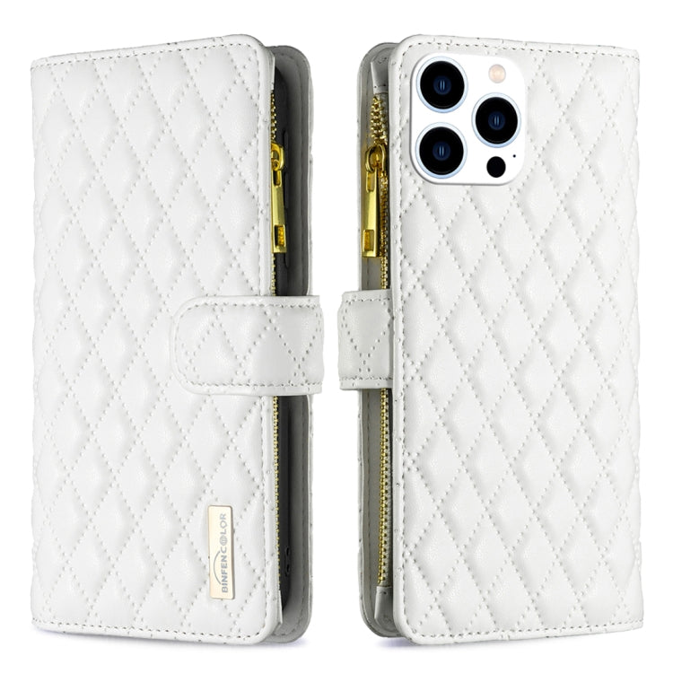 Étui portefeuille à rabat en cuir avec fermeture éclair à motif losanges, pour iPhone 17 Pro Max, pour iPhone 17 Pro, pour iPhone 17, pour iPhone Air, pour iPhone 16 Pro Max, pour iPhone 16 Pro, pour iPhone 16 Plus, pour iPhone 16