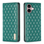 Étui Portefeuille en Cuir Magnétique à Treillis Diamant, Pour iPhone 17 Pro Max, Pour iPhone 17 Pro, Pour iPhone 17, Pour iPhone Air, Pour iPhone 16 Pro Max, Pour iPhone 16 Pro, Pour iPhone 16 Plus, Pour iPhone 16