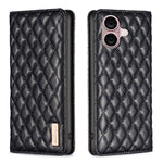 Étui Portefeuille en Cuir Magnétique à Treillis Diamant, Pour iPhone 17 Pro Max, Pour iPhone 17 Pro, Pour iPhone 17, Pour iPhone Air, Pour iPhone 16 Pro Max, Pour iPhone 16 Pro, Pour iPhone 16 Plus, Pour iPhone 16