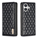 Étui Portefeuille en Cuir Magnétique à Treillis Diamant, Pour iPhone 17 Pro Max, Pour iPhone 17 Pro, Pour iPhone 17, Pour iPhone Air, Pour iPhone 16 Pro Max, Pour iPhone 16 Pro, Pour iPhone 16 Plus, Pour iPhone 16