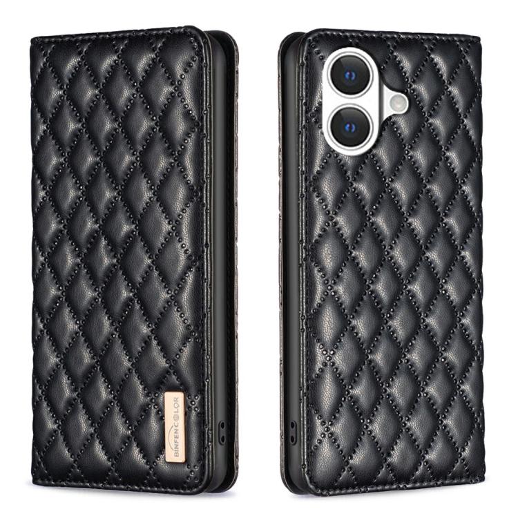 Étui Portefeuille en Cuir Magnétique à Treillis Diamant, Pour iPhone 17 Pro Max, Pour iPhone 17 Pro, Pour iPhone 17, Pour iPhone Air, Pour iPhone 16 Pro Max, Pour iPhone 16 Pro, Pour iPhone 16 Plus, Pour iPhone 16