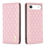 Étui Portefeuille en Cuir Magnétique à Treillis Diamant, Pour iPhone 17 Pro Max, Pour iPhone 17 Pro, Pour iPhone 17, Pour iPhone Air, Pour iPhone 16 Pro Max, Pour iPhone 16 Pro, Pour iPhone 16 Plus, Pour iPhone 16