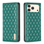 Étui Portefeuille en Cuir Magnétique à Treillis Diamant, Pour iPhone 17 Pro Max, Pour iPhone 17 Pro, Pour iPhone 17, Pour iPhone Air, Pour iPhone 16 Pro Max, Pour iPhone 16 Pro, Pour iPhone 16 Plus, Pour iPhone 16