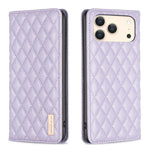 Étui Portefeuille en Cuir Magnétique à Treillis Diamant, Pour iPhone 17 Pro Max, Pour iPhone 17 Pro, Pour iPhone 17, Pour iPhone Air, Pour iPhone 16 Pro Max, Pour iPhone 16 Pro, Pour iPhone 16 Plus, Pour iPhone 16