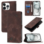 Coque de téléphone en cuir gaufré au toucher doux, Pour iPhone 17 Pro Max, Pour iPhone 17 Pro, Pour iPhone 17, Pour iPhone Air, Pour iPhone SE 2024, Pour iPhone 16 Pro Max, Pour iPhone 16 Pro, Pour iPhone 16 Plus
