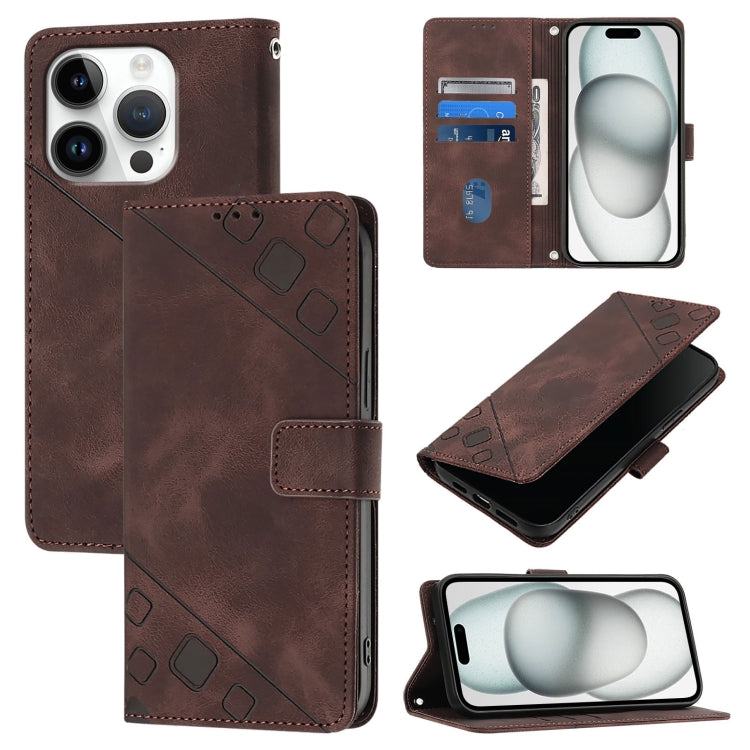 Coque de téléphone en cuir gaufré au toucher doux, Pour iPhone 17 Pro Max, Pour iPhone 17 Pro, Pour iPhone 17, Pour iPhone Air, Pour iPhone SE 2024, Pour iPhone 16 Pro Max, Pour iPhone 16 Pro, Pour iPhone 16 Plus