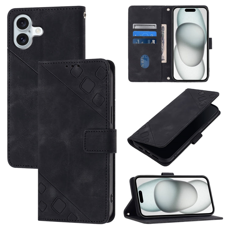 Coque de téléphone en cuir gaufré au toucher doux, Pour iPhone 17 Pro Max, Pour iPhone 17 Pro, Pour iPhone 17, Pour iPhone Air, Pour iPhone SE 2024, Pour iPhone 16 Pro Max, Pour iPhone 16 Pro, Pour iPhone 16 Plus