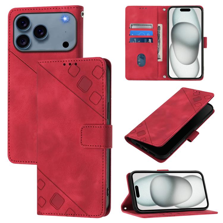 Coque de téléphone en cuir gaufré au toucher doux, Pour iPhone 17 Pro Max, Pour iPhone 17 Pro, Pour iPhone 17, Pour iPhone Air, Pour iPhone SE 2024, Pour iPhone 16 Pro Max, Pour iPhone 16 Pro, Pour iPhone 16 Plus