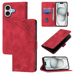 Coque de téléphone en cuir gaufré au toucher doux, Pour iPhone 17 Pro Max, Pour iPhone 17 Pro, Pour iPhone 17, Pour iPhone Air, Pour iPhone SE 2024, Pour iPhone 16 Pro Max, Pour iPhone 16 Pro, Pour iPhone 16 Plus