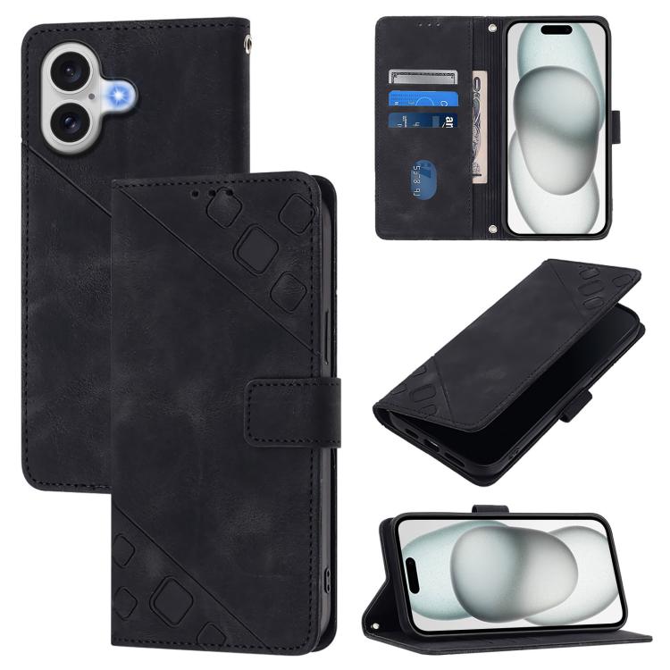 Coque de téléphone en cuir gaufré au toucher doux, Pour iPhone 17 Pro Max, Pour iPhone 17 Pro, Pour iPhone 17, Pour iPhone Air, Pour iPhone SE 2024, Pour iPhone 16 Pro Max, Pour iPhone 16 Pro, Pour iPhone 16 Plus