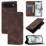 Coque de téléphone en cuir gaufré au toucher doux, Pour iPhone 17 Pro Max, Pour iPhone 17 Pro, Pour iPhone 17, Pour iPhone Air, Pour iPhone SE 2024, Pour iPhone 16 Pro Max, Pour iPhone 16 Pro, Pour iPhone 16 Plus